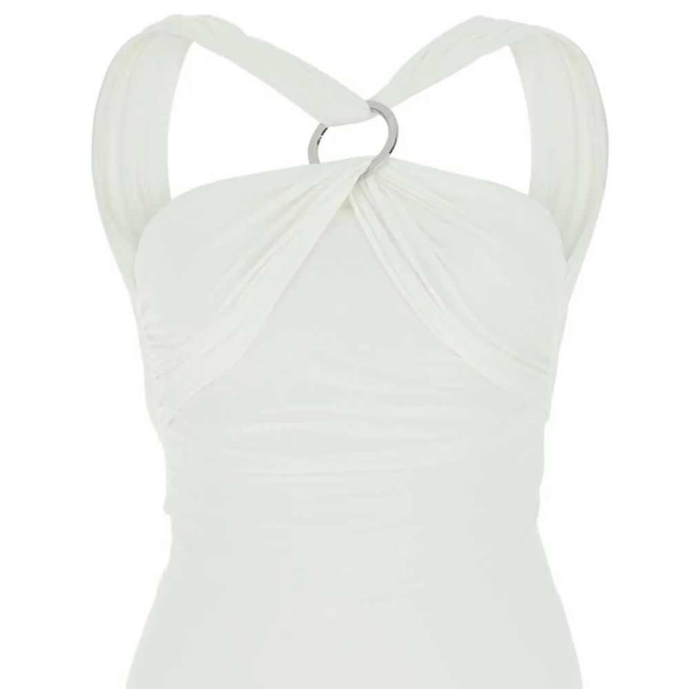 Attico Ginnie White Top Sz 40IT/Small NWT